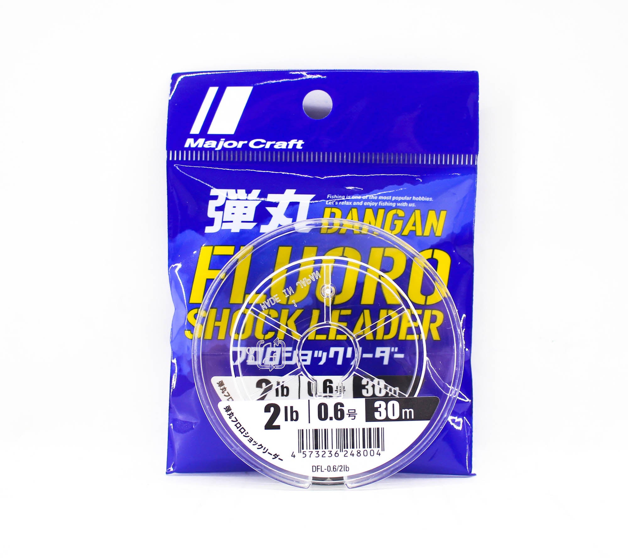 Major Craft Fluorocarbon Shock Leader Line 30m DFL-0.6 2lb (8004)