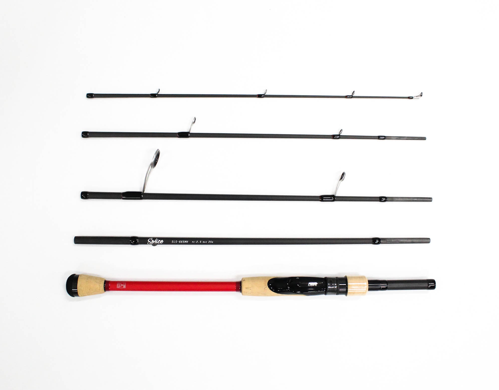 Feed Rod Spinning Splice SLS-665MH 5 piece Travel (0182)