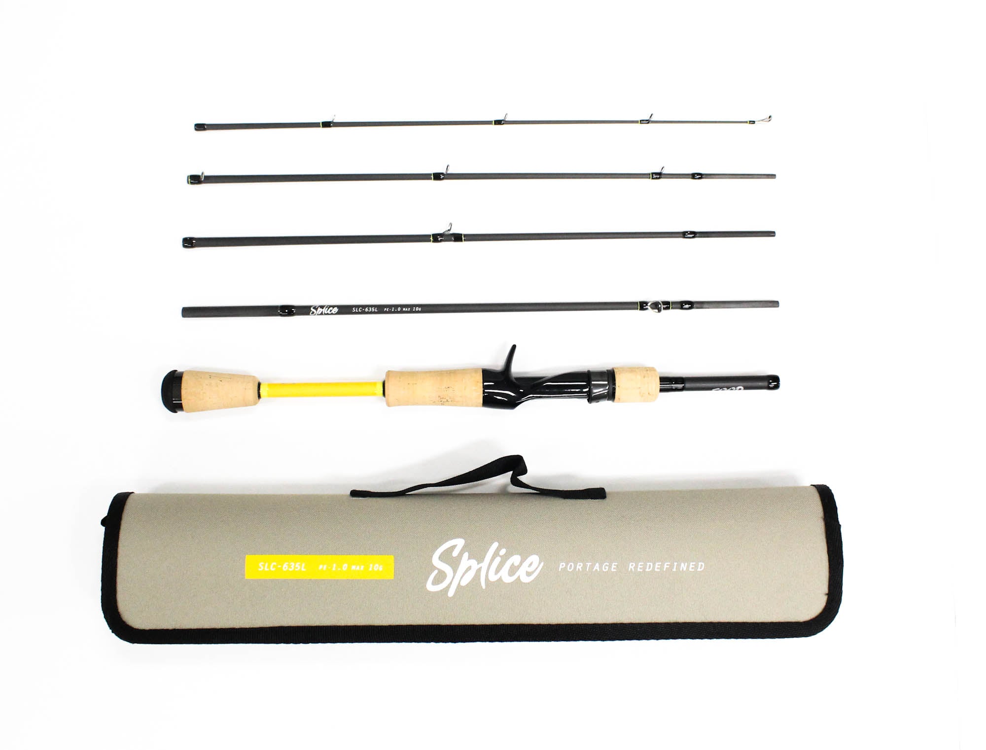Feed Rod Baitcast Splice SLC-635L 5 piece Travel (0328)