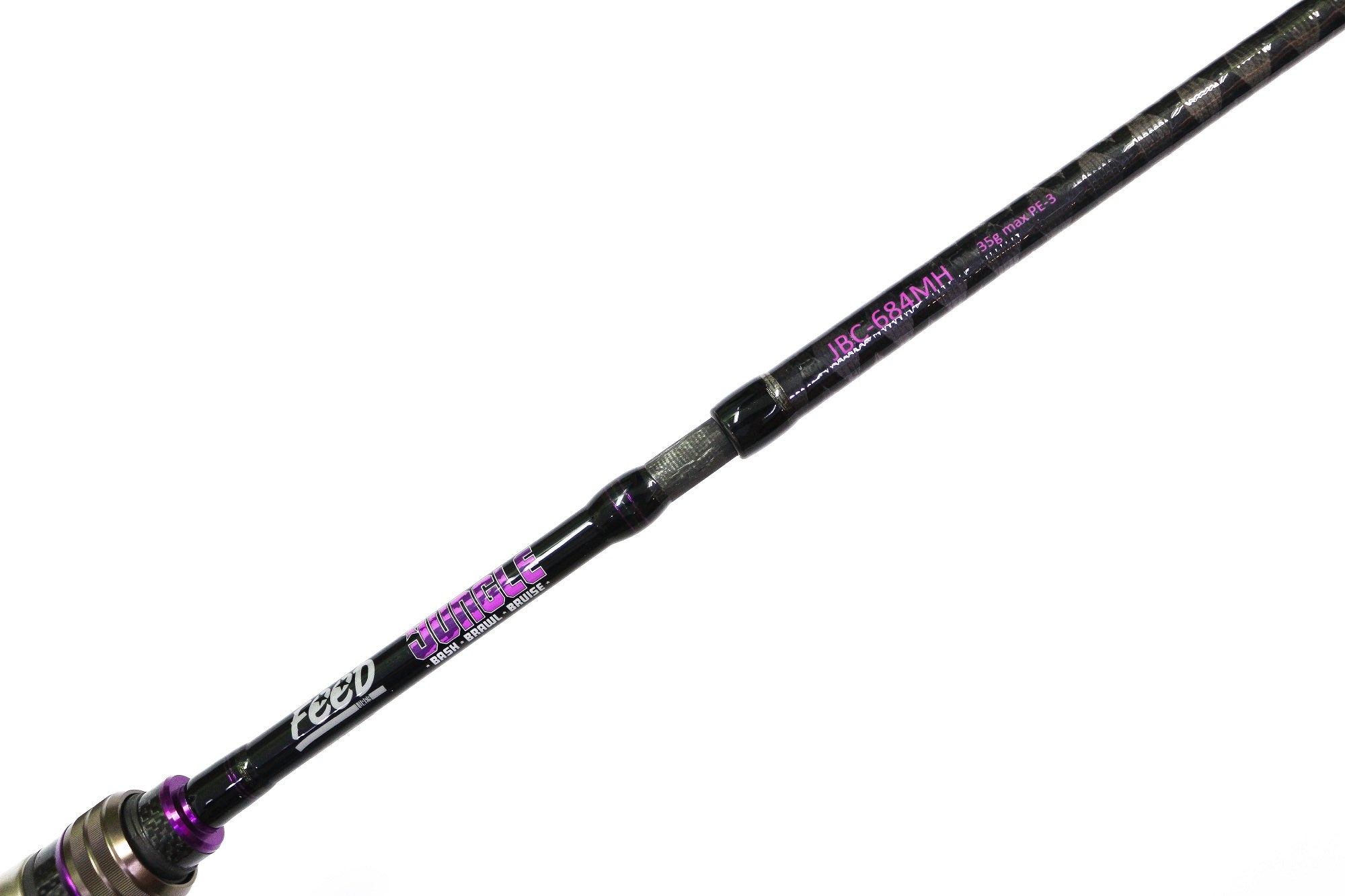 Feed Rod Baitcast Jungle Pack Rite JBC-684 MH 35 grams P.E 3 Max (0489)