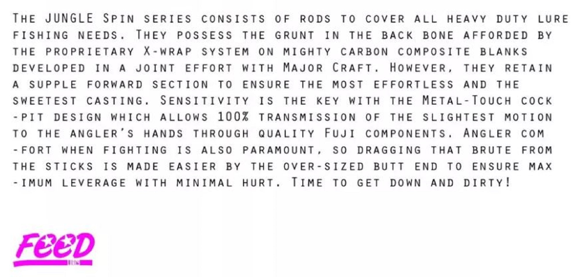 Feed Rod Spinning Jungle JBS-66 XH P.E 4 Max (0540)