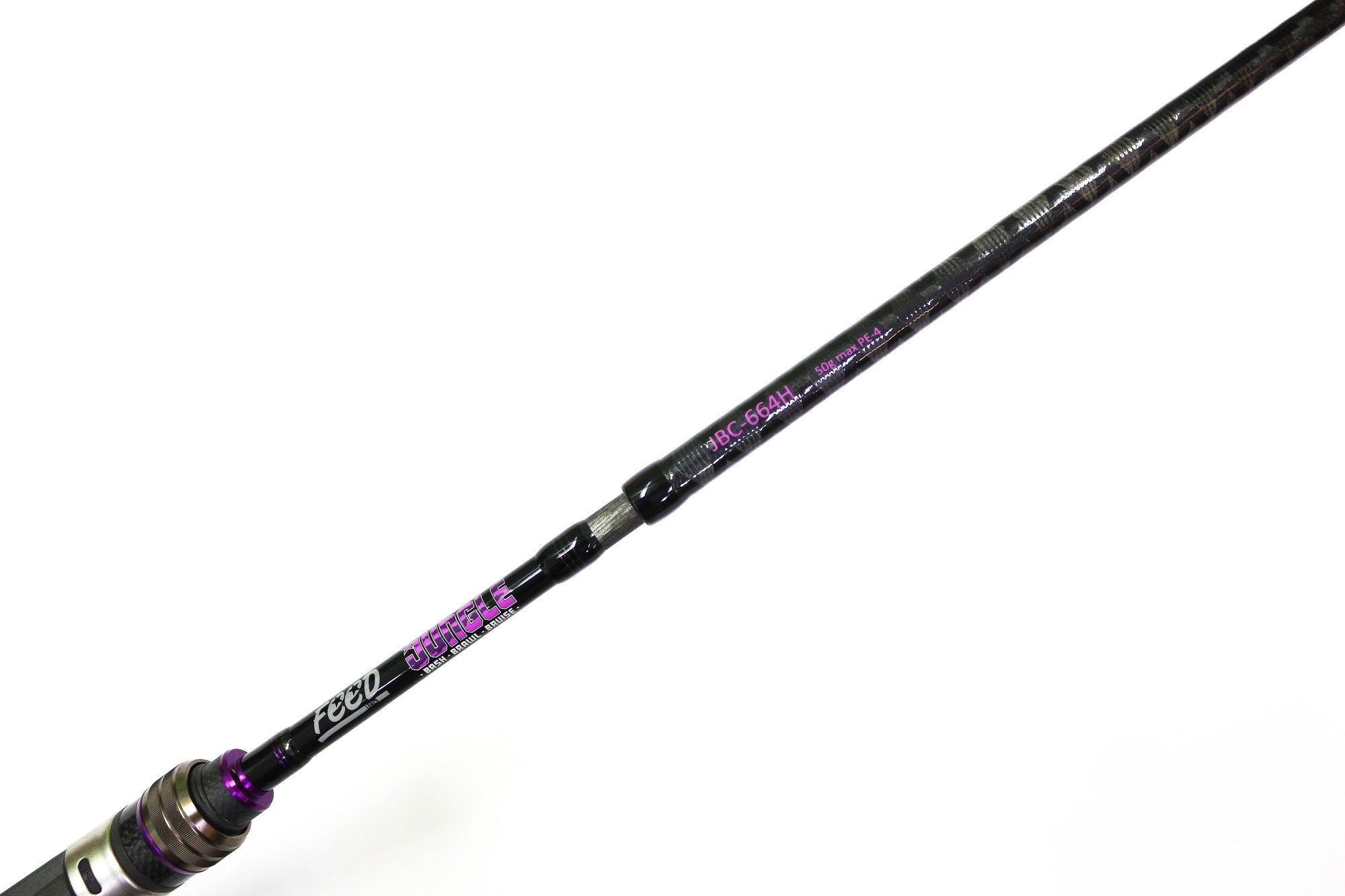 Feed Rod Baitcast Jungle Pack Rite JBC-664 H 50 grams P.E 4 Max (0625)