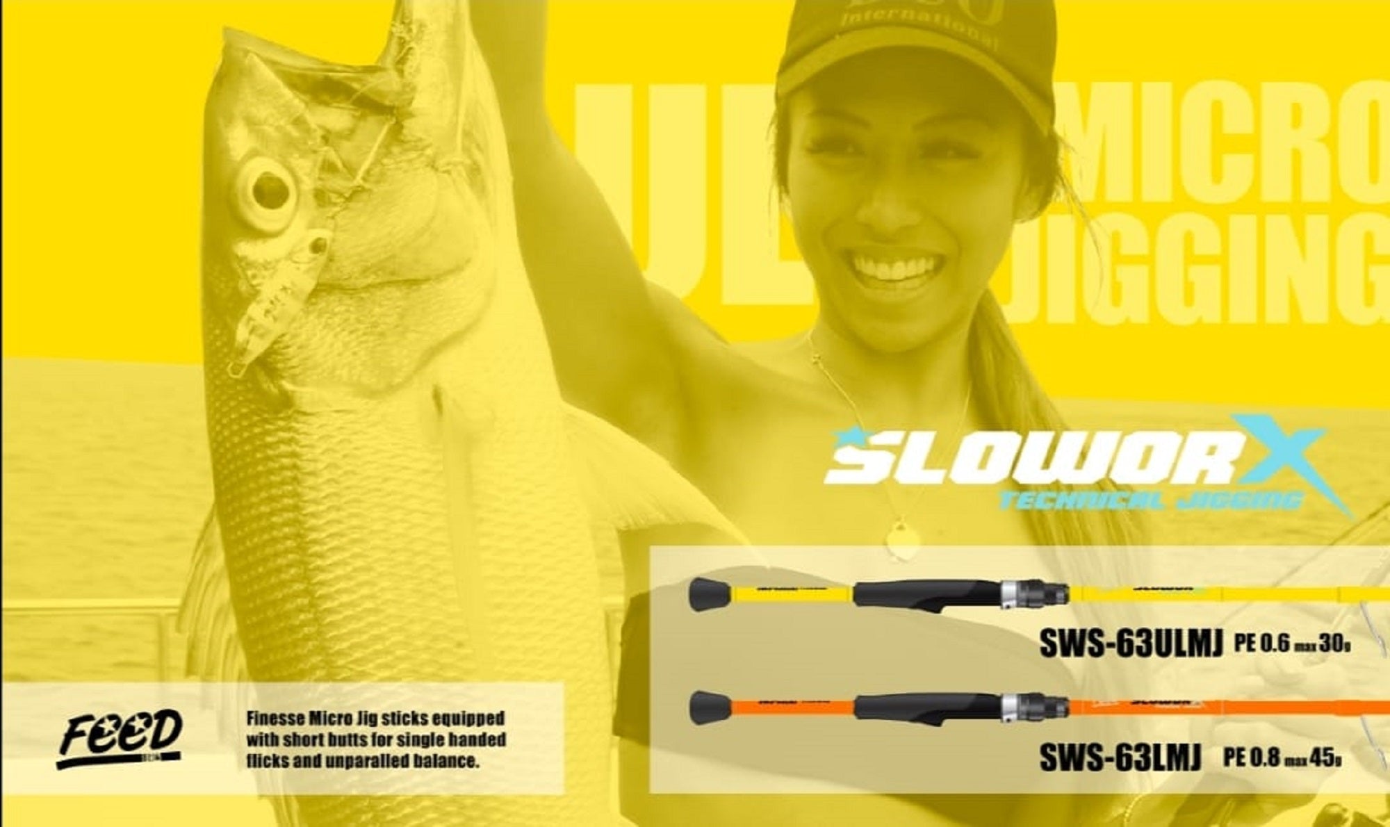 Feed Rod Spinning Salt Worx SWS 63 ULMJ (3763)