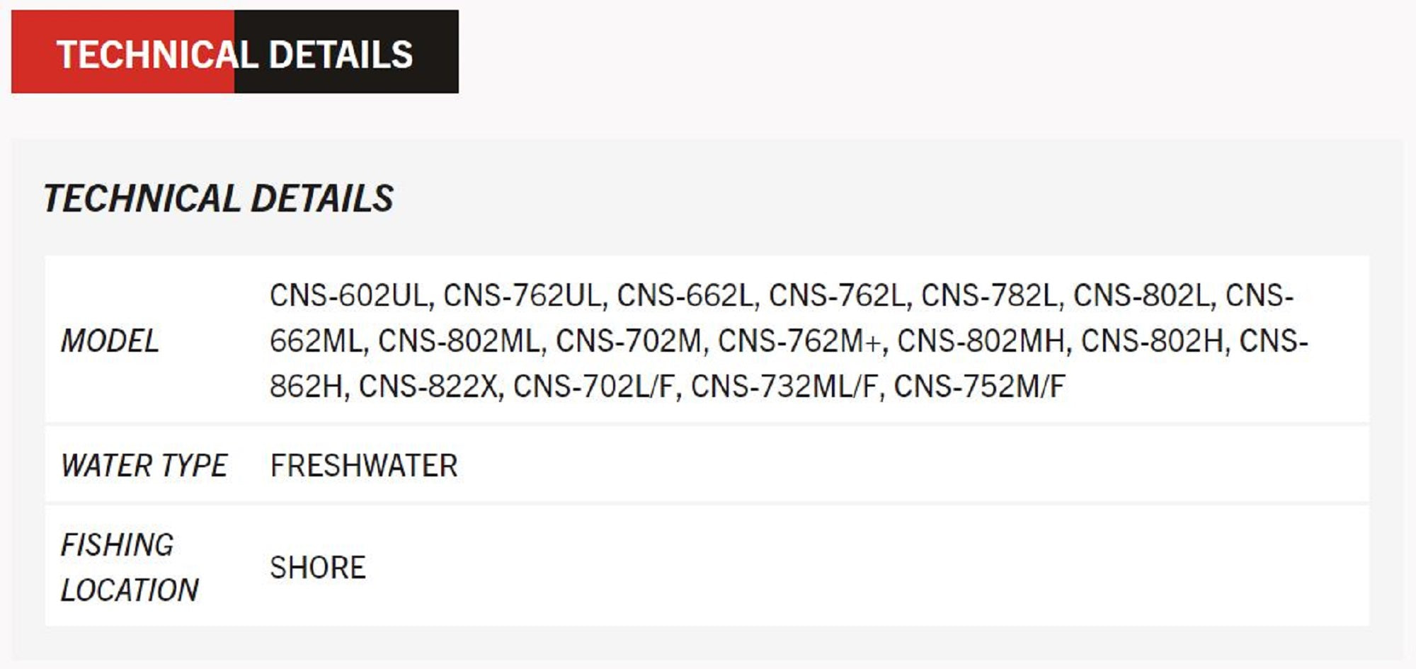 Sale Major Craft Ceana Series Spinning Rod CNS-822X (5149)