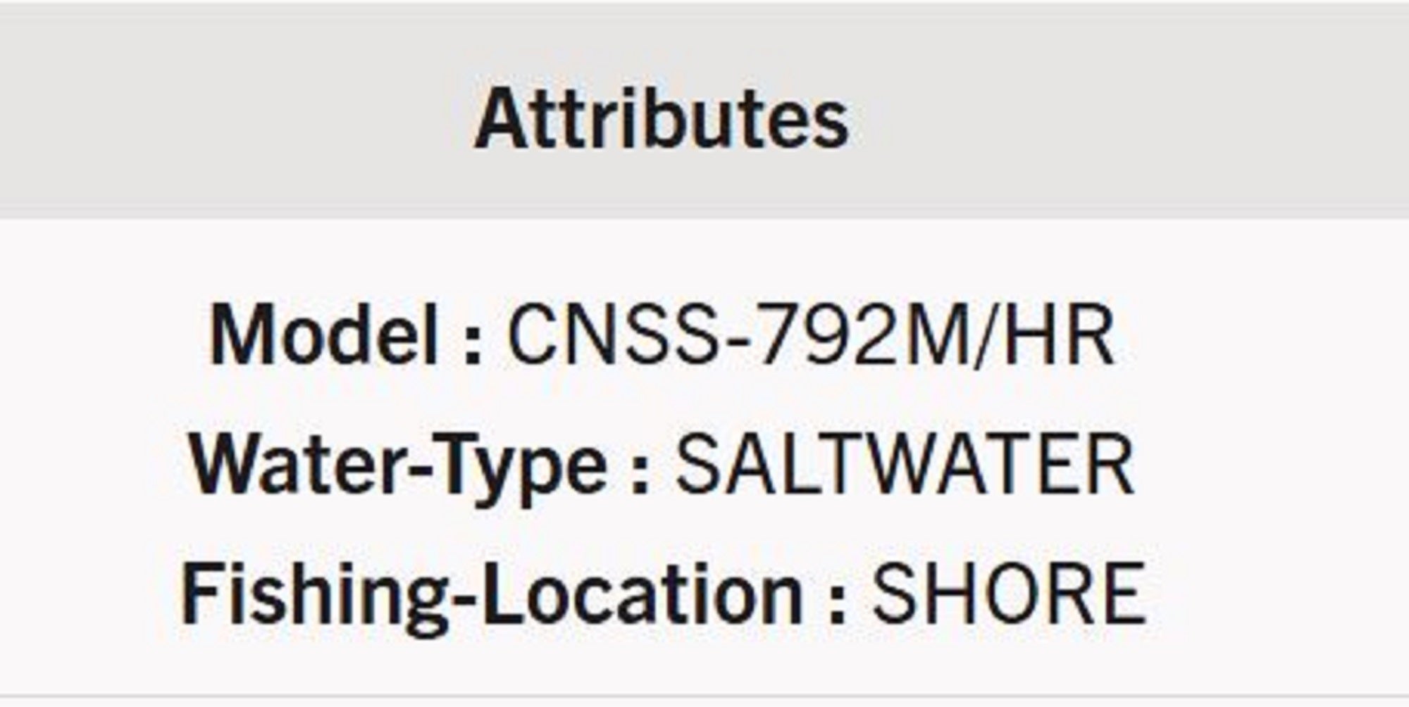 Sale Major Craft Ceana Series Spinning Rod CNSS-792M/HR (6061)