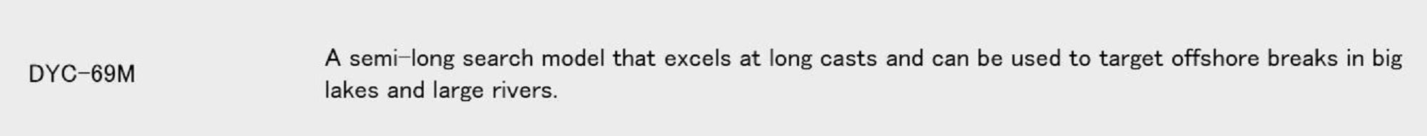 Major Craft Days Series Baitcast Rod DYC-69M (0044)