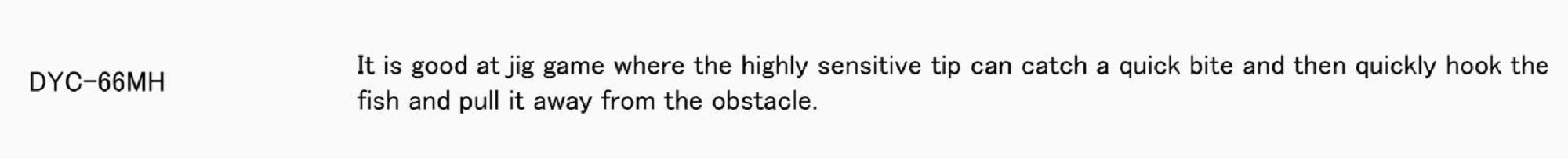 Major Craft Days Series Baitcast Rod DYC-66MH (0051)