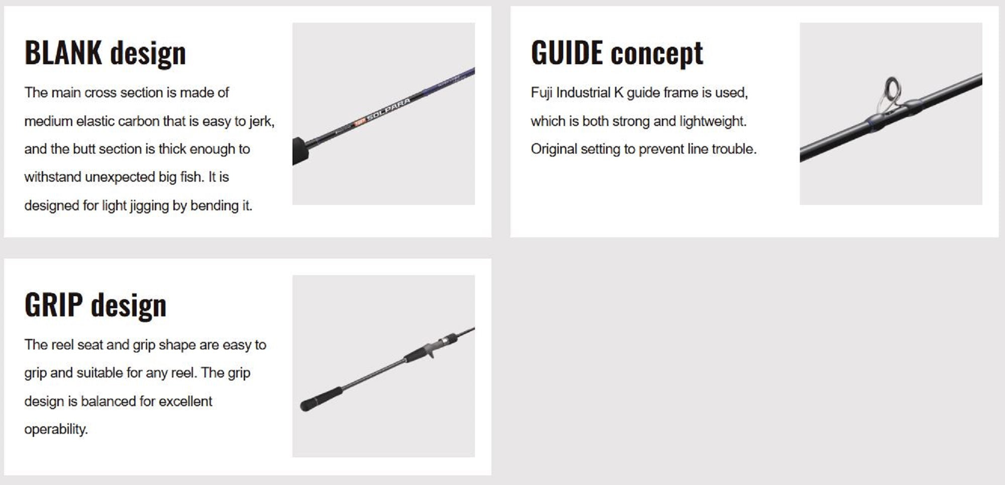 Major Craft Solpara Series Spinning Rod SPJSLJ S64L (9368)