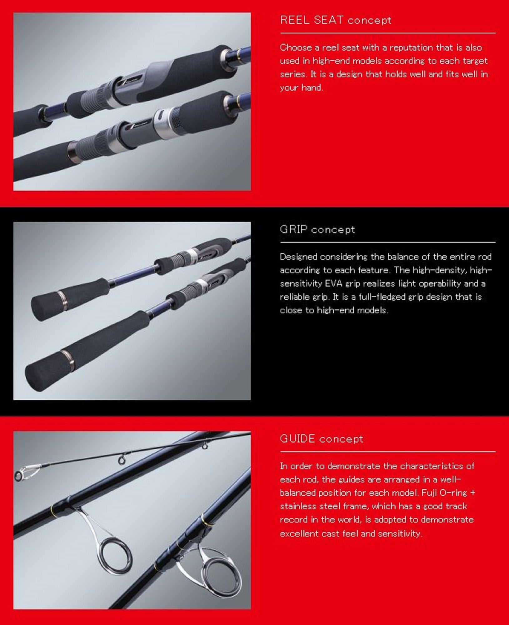 Major Craft Solpara Series Spinning Rod SPX 782 ML Kurodai (1644)