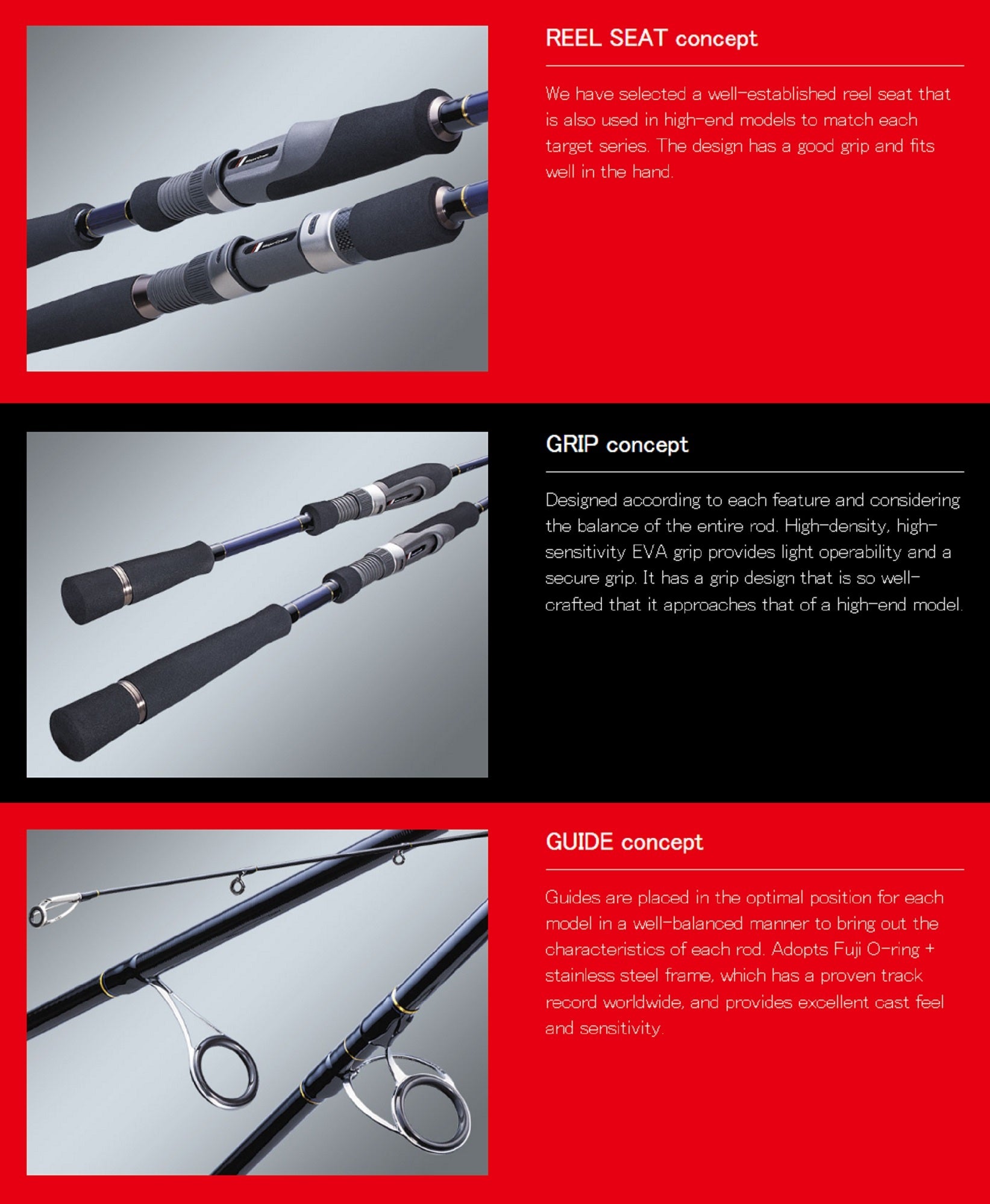 Major Craft Solpara Series Spinning Rod SPX 782 M Kurodai (1651)