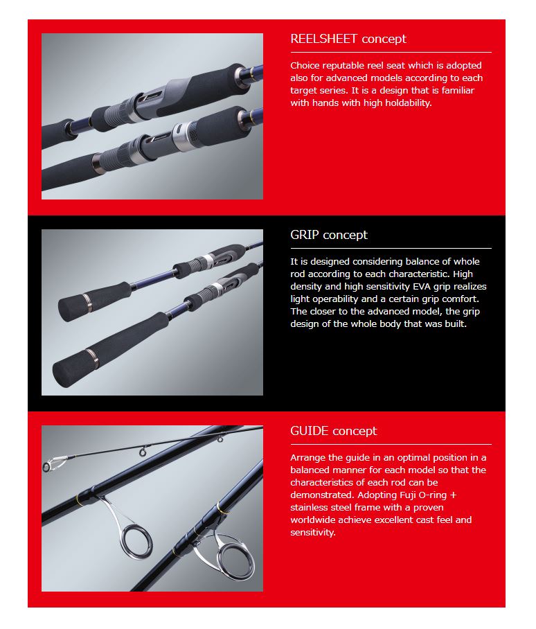 Major Craft Solpara Series Baitcast Rod SPXJ B60 M (2153)