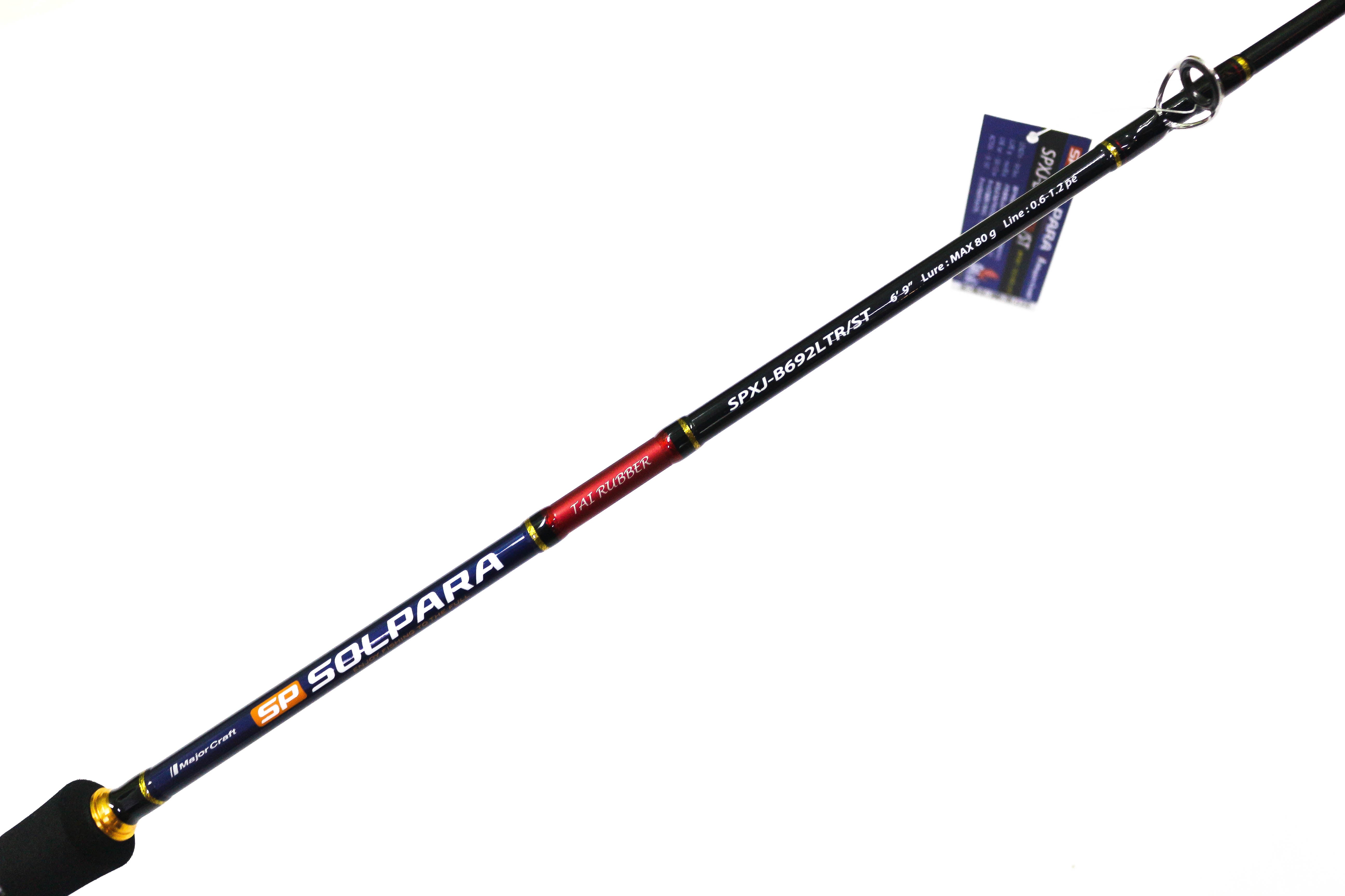 Sale Major Craft Solpara Series Baitcast Rod SPXJ B692 L TR/ST (2337)