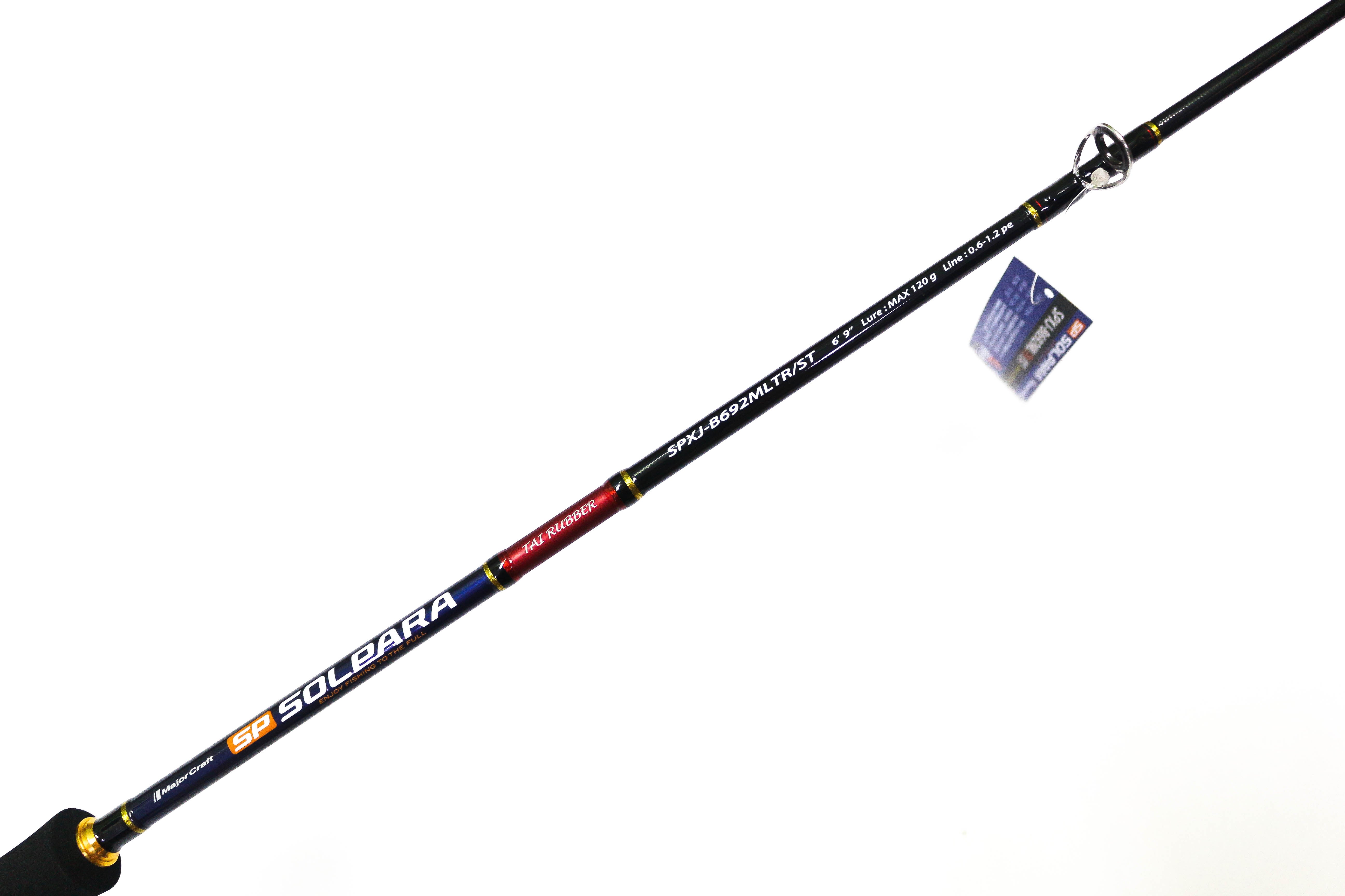 Sale Major Craft Solpara Series Baitcast Rod SPXJ B692 ML TR/ST (2344)