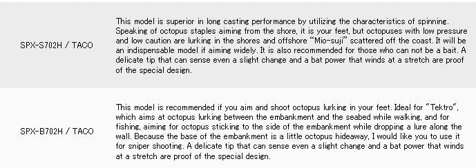 Major Craft Solpara Series Baitcast Rod SPXJ B562 H Taco (2511)