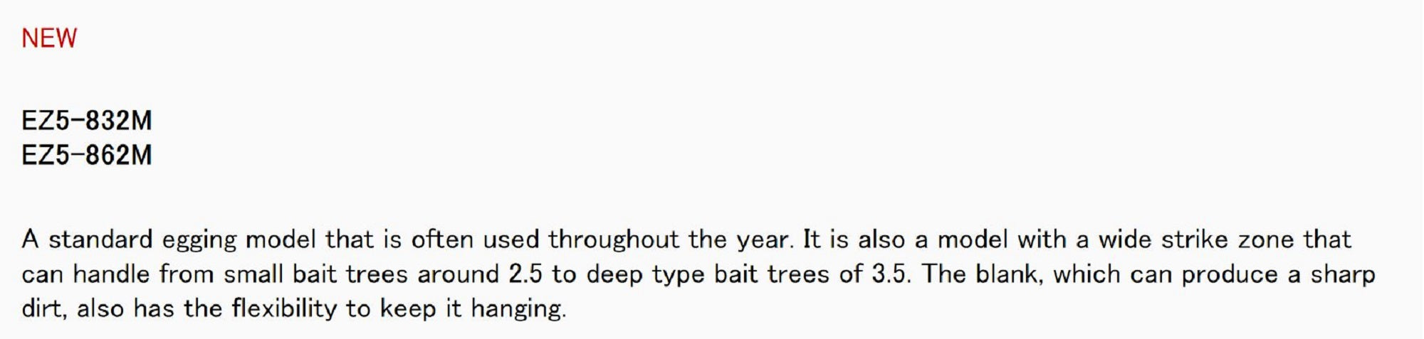 Major Craft 5G Egizaust Series Spinning Rod EZ5-832M (2696)