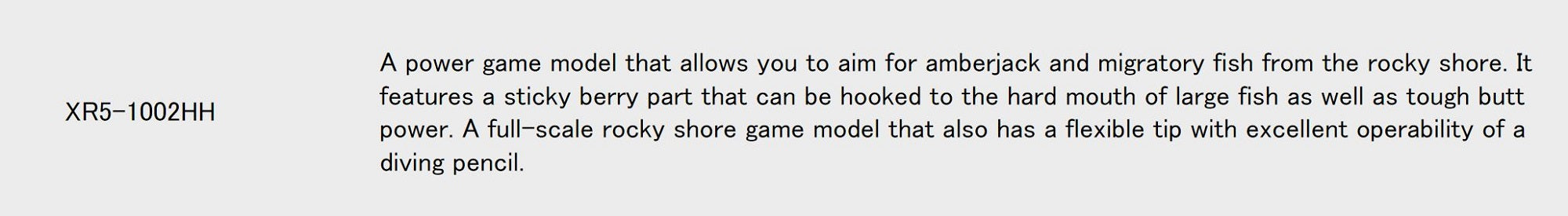 Major Craft 5G Crossride Series Spinning Rod XR5 1002HH (2832)