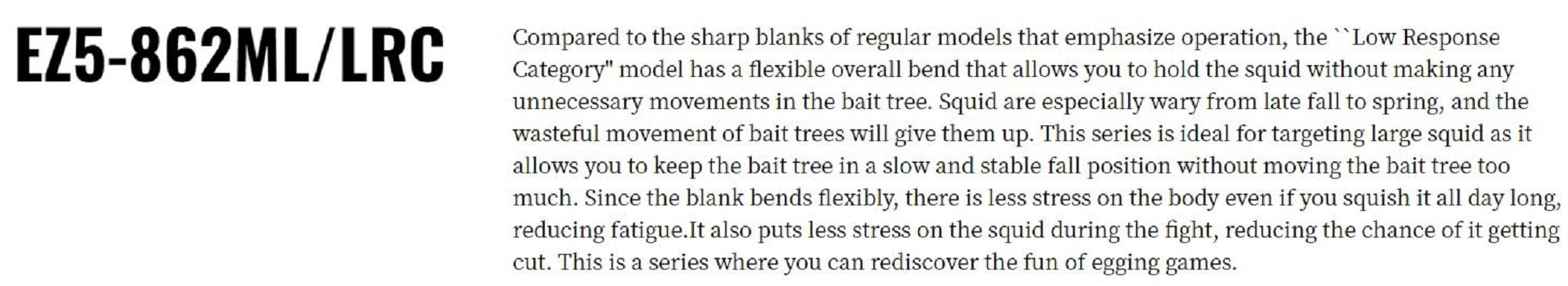 Major Craft 5G Egizaust Series Spinning Rod EZ5-862ML/LRC (2856)
