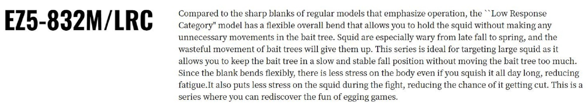 Major Craft 5G Egizaust Series Spinning Rod EZ5-832M/LRC (2863)