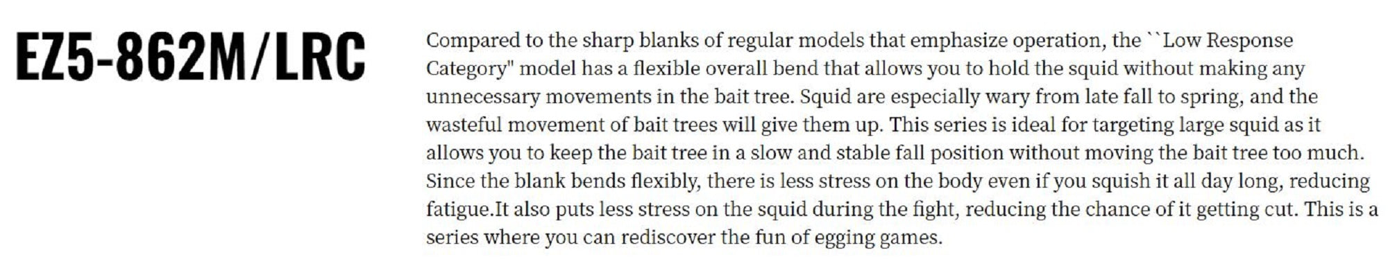 Major Craft 5G Egizaust Series Spinning Rod EZ5-862M/LRC (2870)