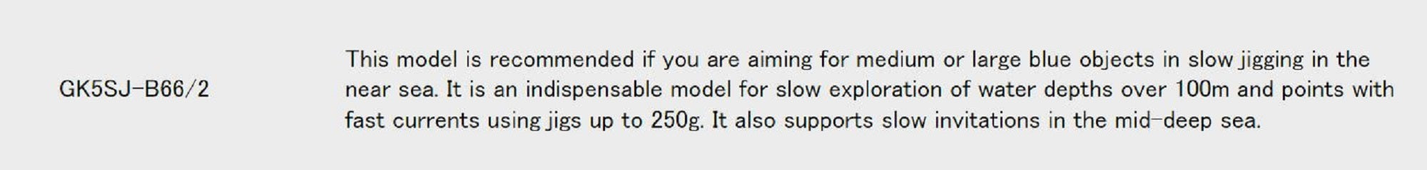 Major Craft 5G Giant Killing Series Baitcast Rod GK5SJ B66/2 (3167)