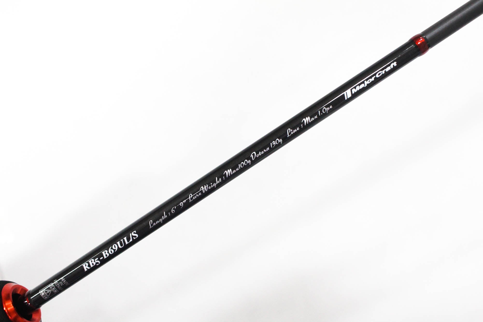 Major Craft 5G Red Back Series Baitcast Rod RB5-B69UL/S (3518)