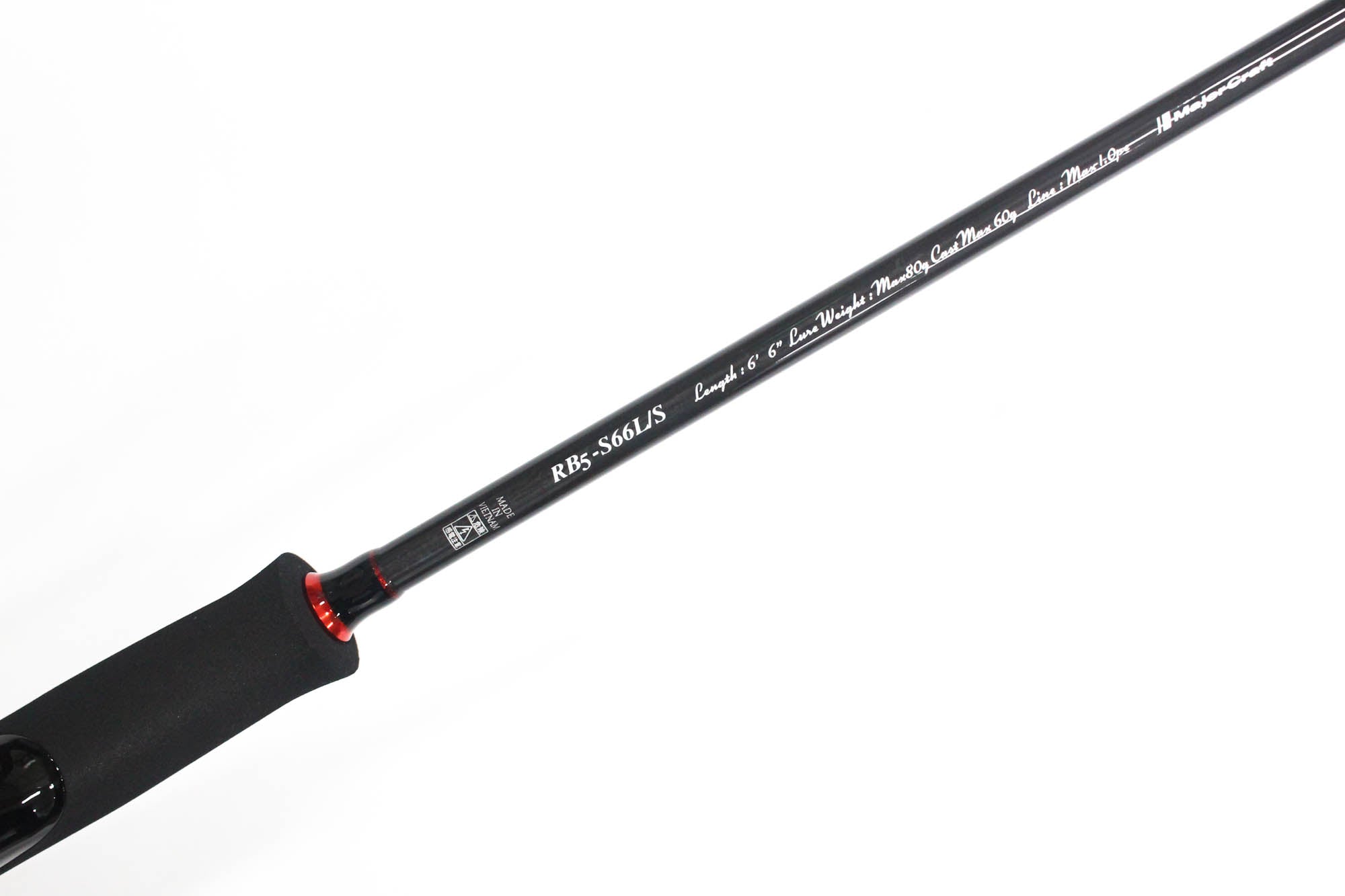 Major Craft 5G Red Back Series Spinning Rod RB5-S66L/S(3556)