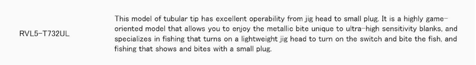 Major Craft 5G Rockliver Spinning Rod RVL5 T732 UL (3808)