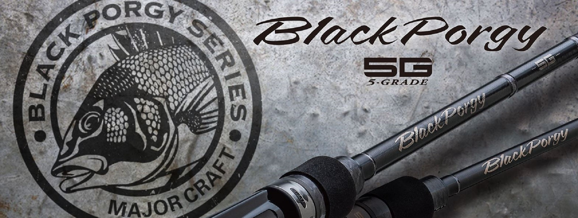 Major Craft 5G Black Porgy Series Baitcast Rod BP5B S782ML (3990)