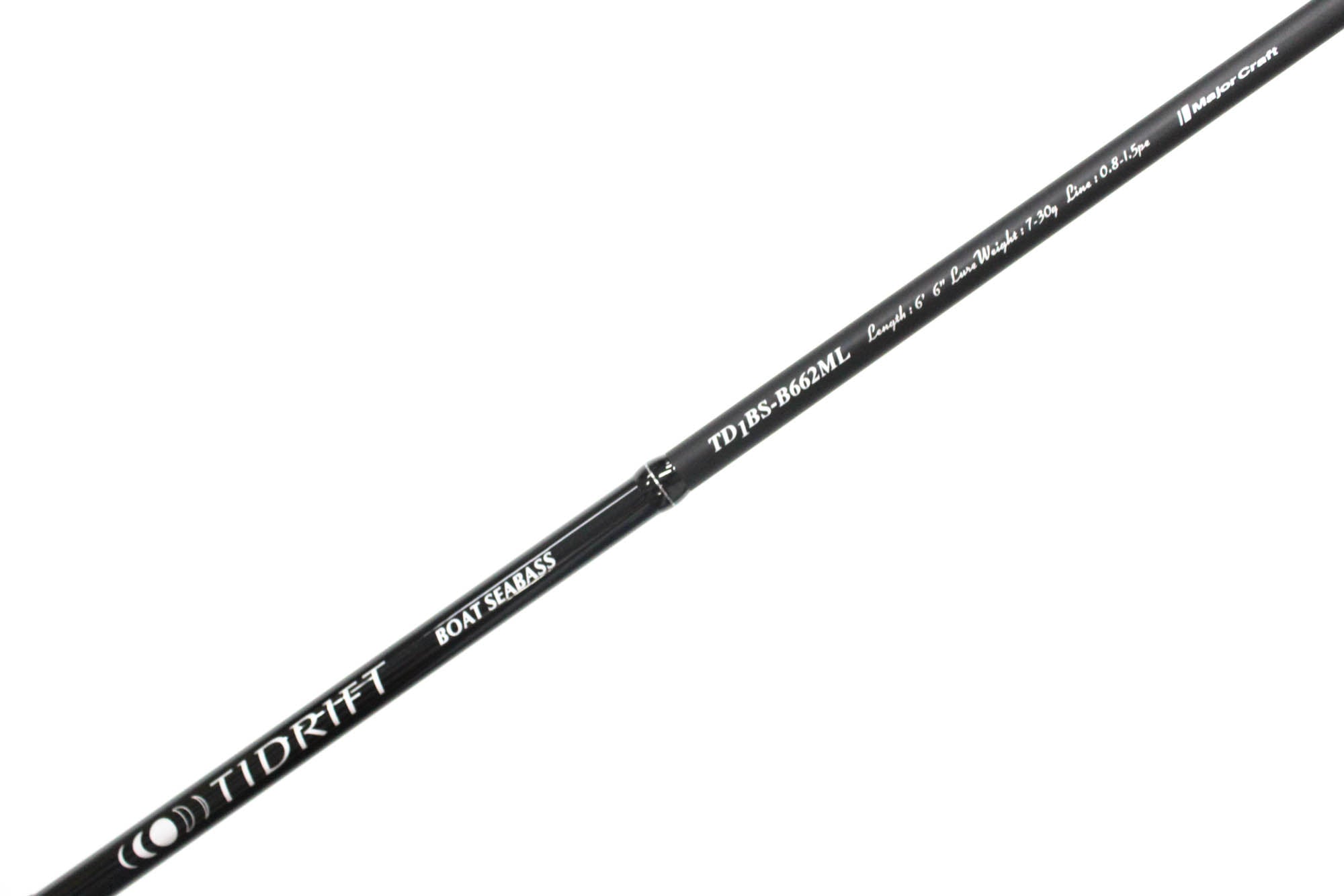 Major Craft 1G Tide Drift Series Baitcast Rod TD1BS-B662ML (5116)
