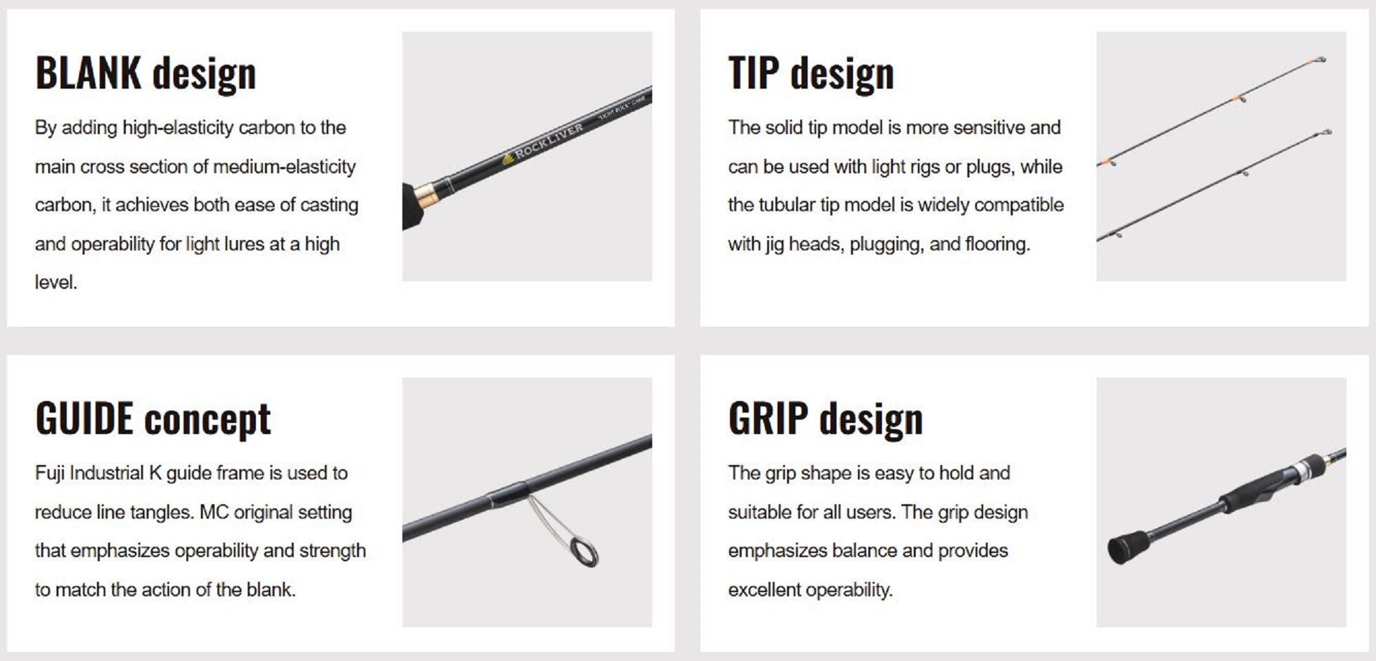 Major Craft 1G Rockliver Spinning Rod RVL1-S732UL (5147)