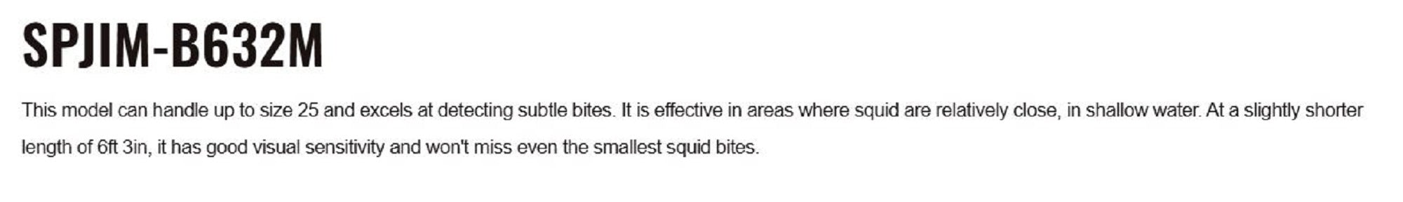 Major Craft Solpara Series Baitcast Rod SPJIM-B632M (5789)