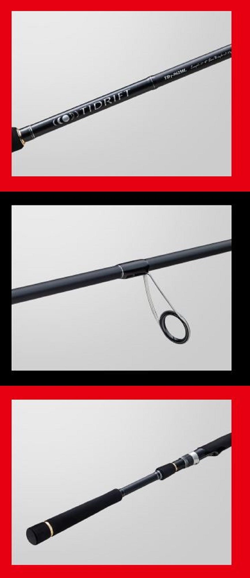 Major Craft 1G Tidrift Series Spinning Rod TD1-862L/ML (6045)