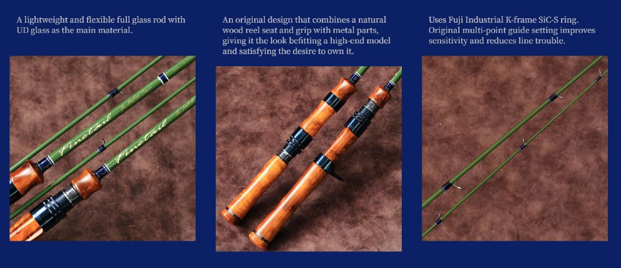 Major Craft Fine Tail Works Tune Series Baitcast Rod FGW-B4102UL (7776)