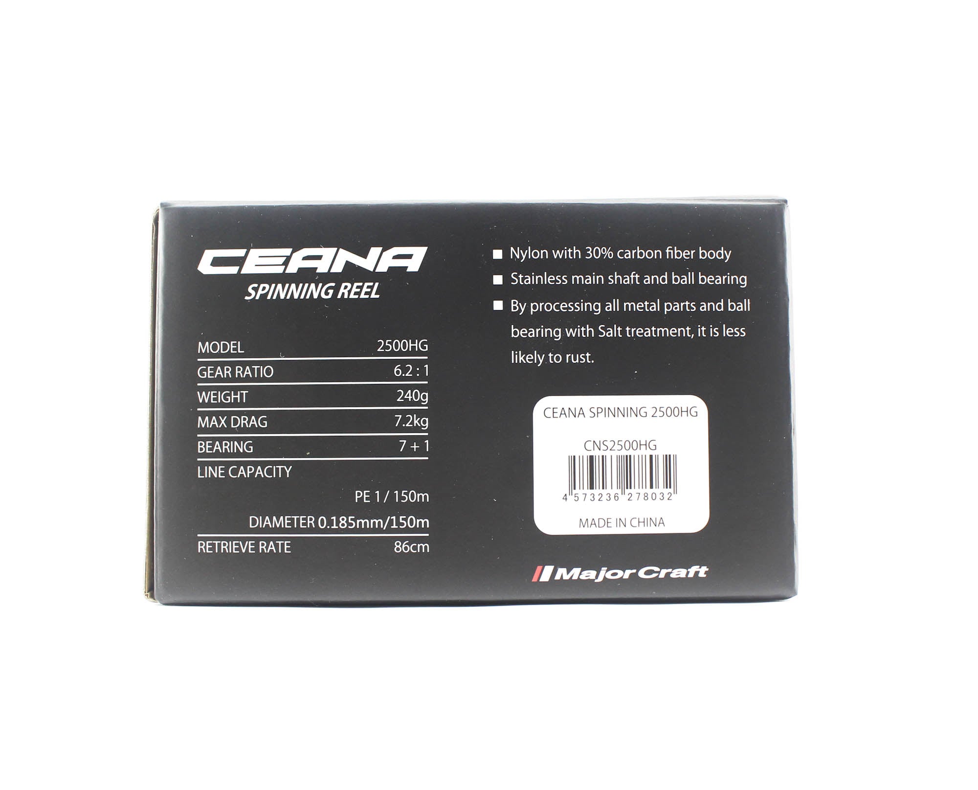 Major Craft Reel Spinning Ceana CNS 2500HG (8032)