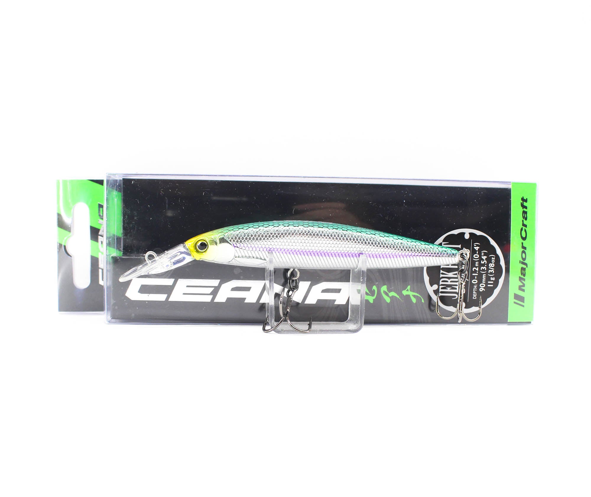 Major Craft CJK-90SPM Jerkbait Mid Suspend Lure 0-1.2m 11g 001 (1147)