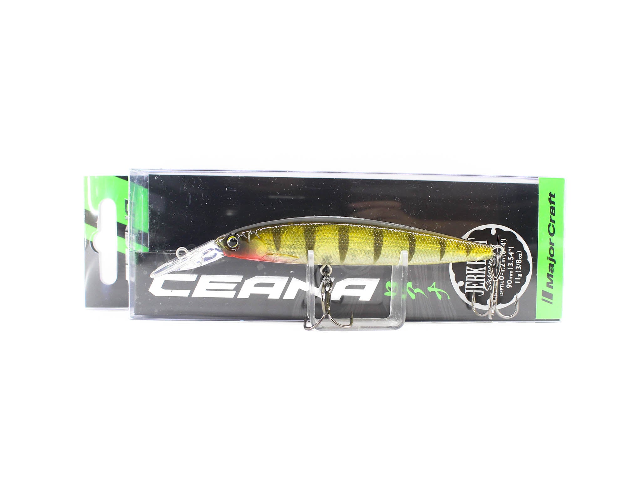 Major Craft CJK-90SPM Jerkbait Mid Suspend Lure 0-1.2m 11g 010 (1192)