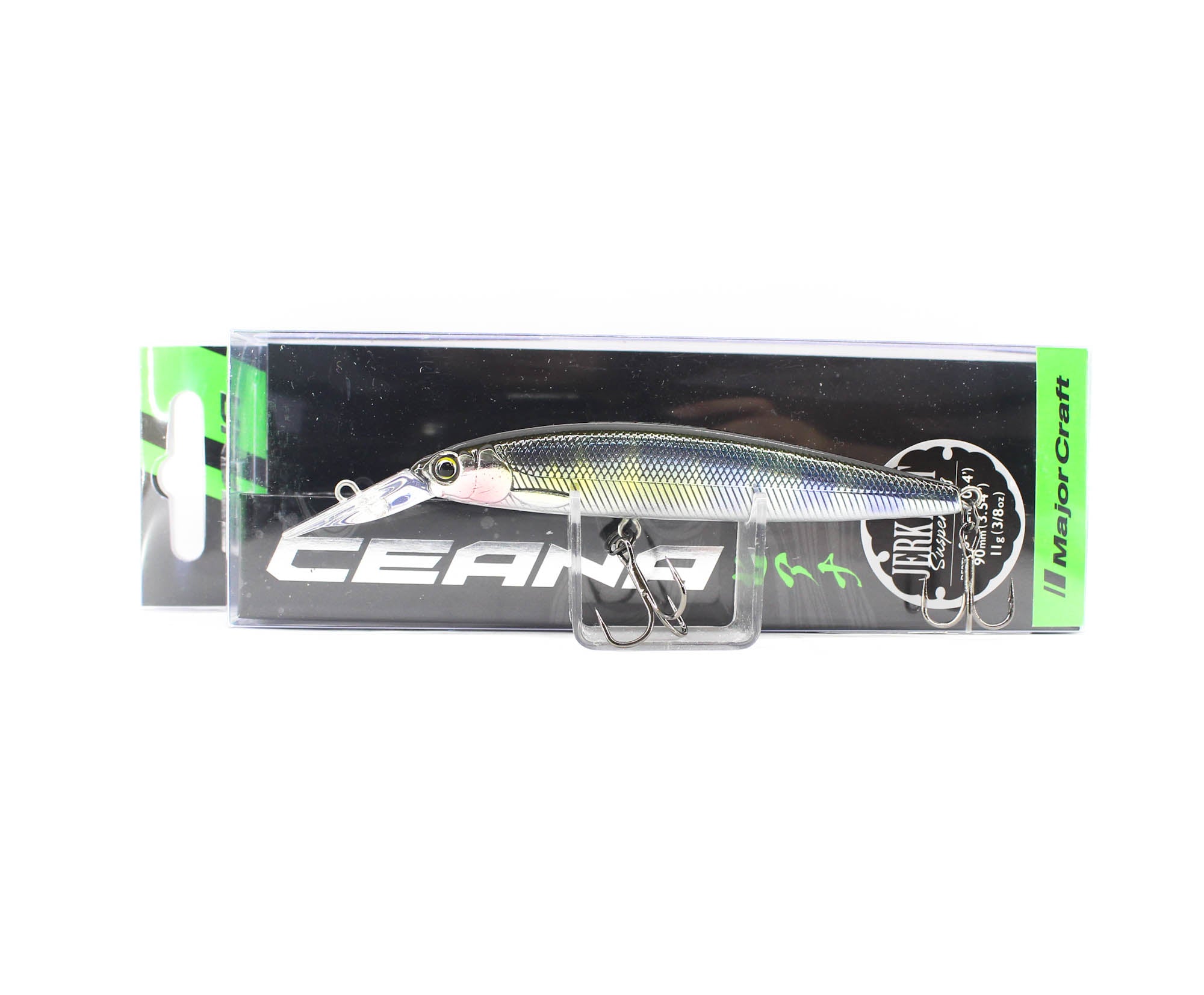 Major Craft CJK-90SPM Jerkbait Mid Suspend Lure 0-1.2m 11g 011 (1208)