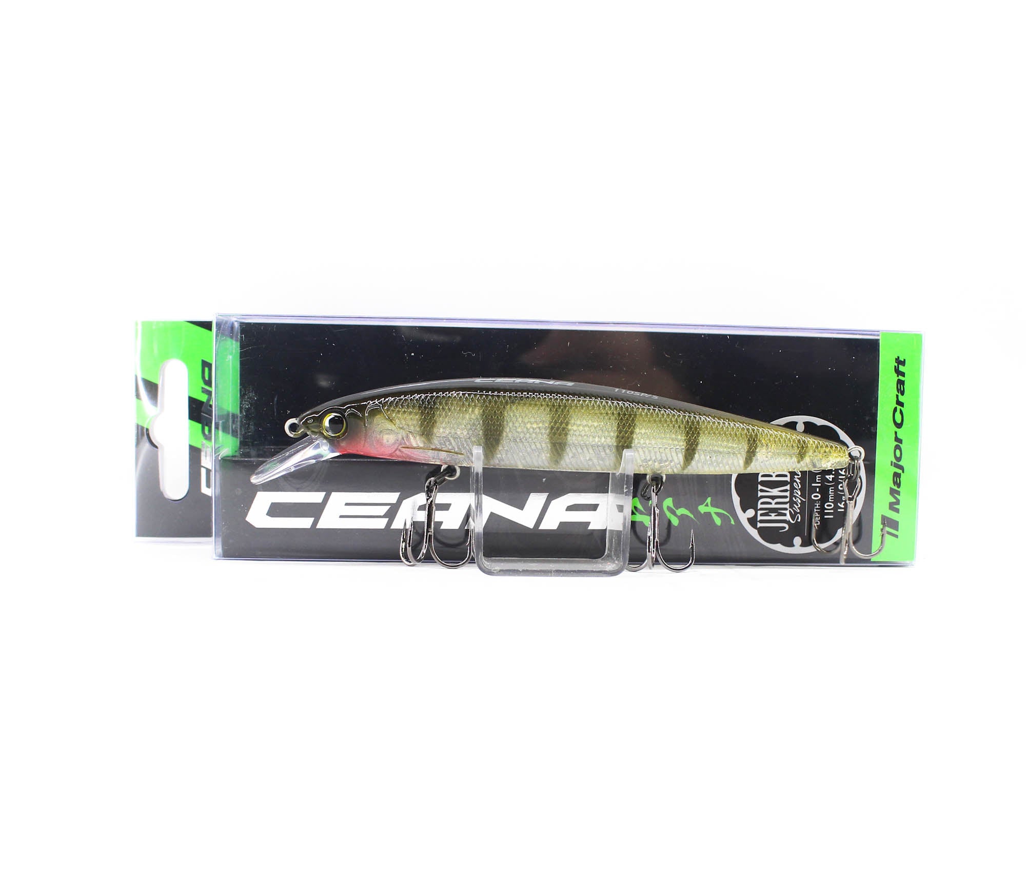 Major Craft CJK-110SPS Jerkbait Shallow Suspend Lure 0-1m 16g 010 (1338)
