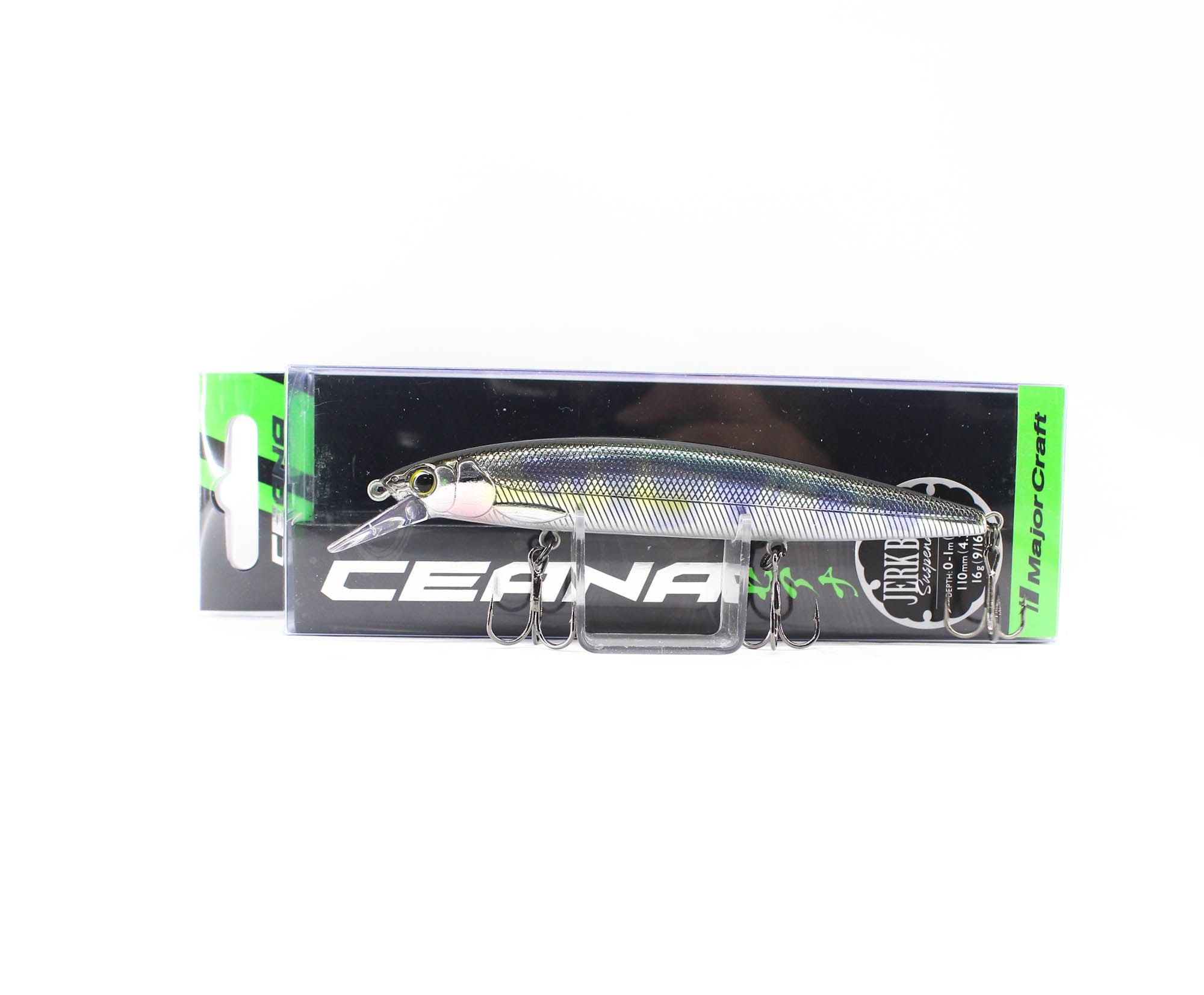 Major Craft CJK-110SPS Jerkbait Shallow Suspend Lure 0-1m 16g 011 (1345)