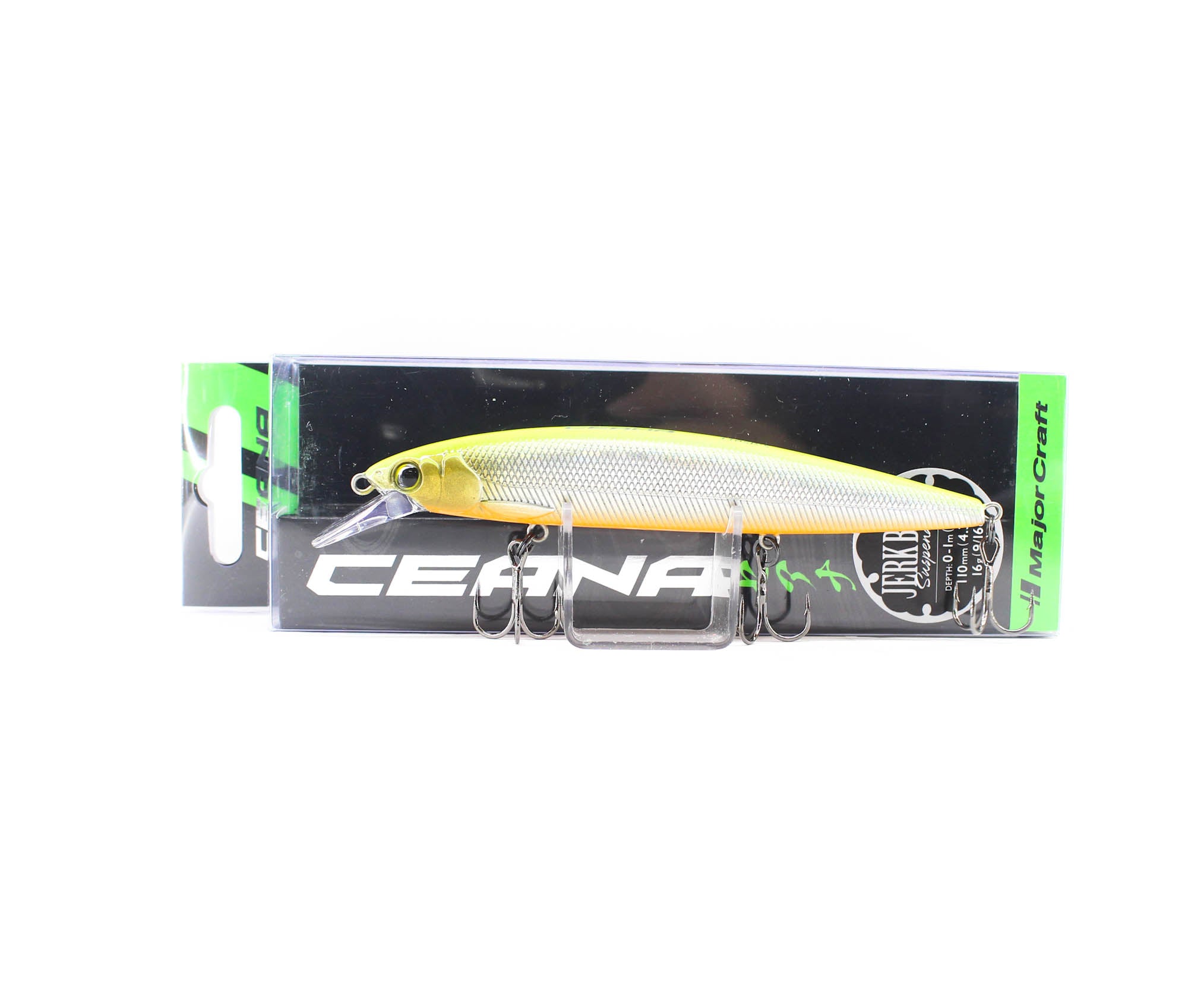 Major Craft CJK-110SPS Jerkbait Shallow Suspend Lure 0-1m 16g 012 (1352)