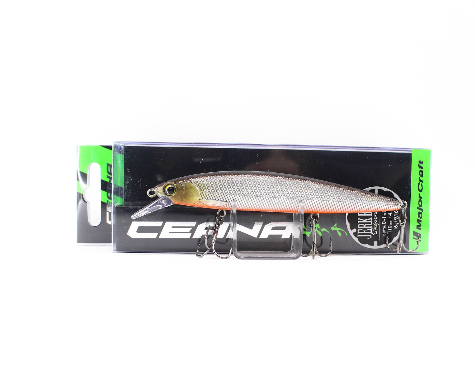 Major Craft CJK-110SPS Jerkbait Shallow Suspend Lure 0-1m 16g 014 (1376)