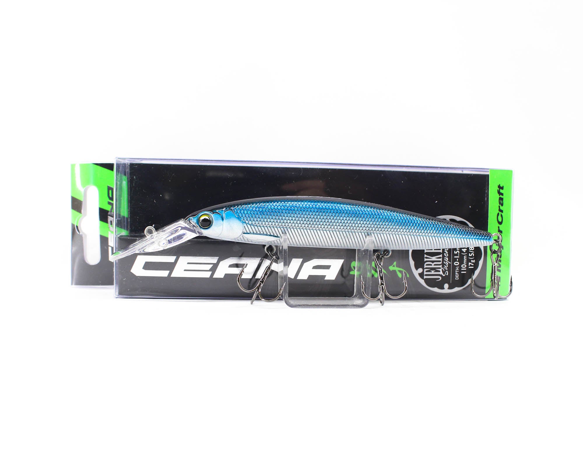 Major Craft CJK-110SPM Jerkbait Mid Suspend Lure 0-1.5m 17g 021 (1550)