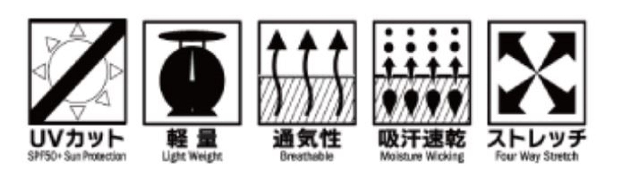 Major Craft Inner Tights Cooling MCW-IT-3L/BLACK Size 3L (1289)