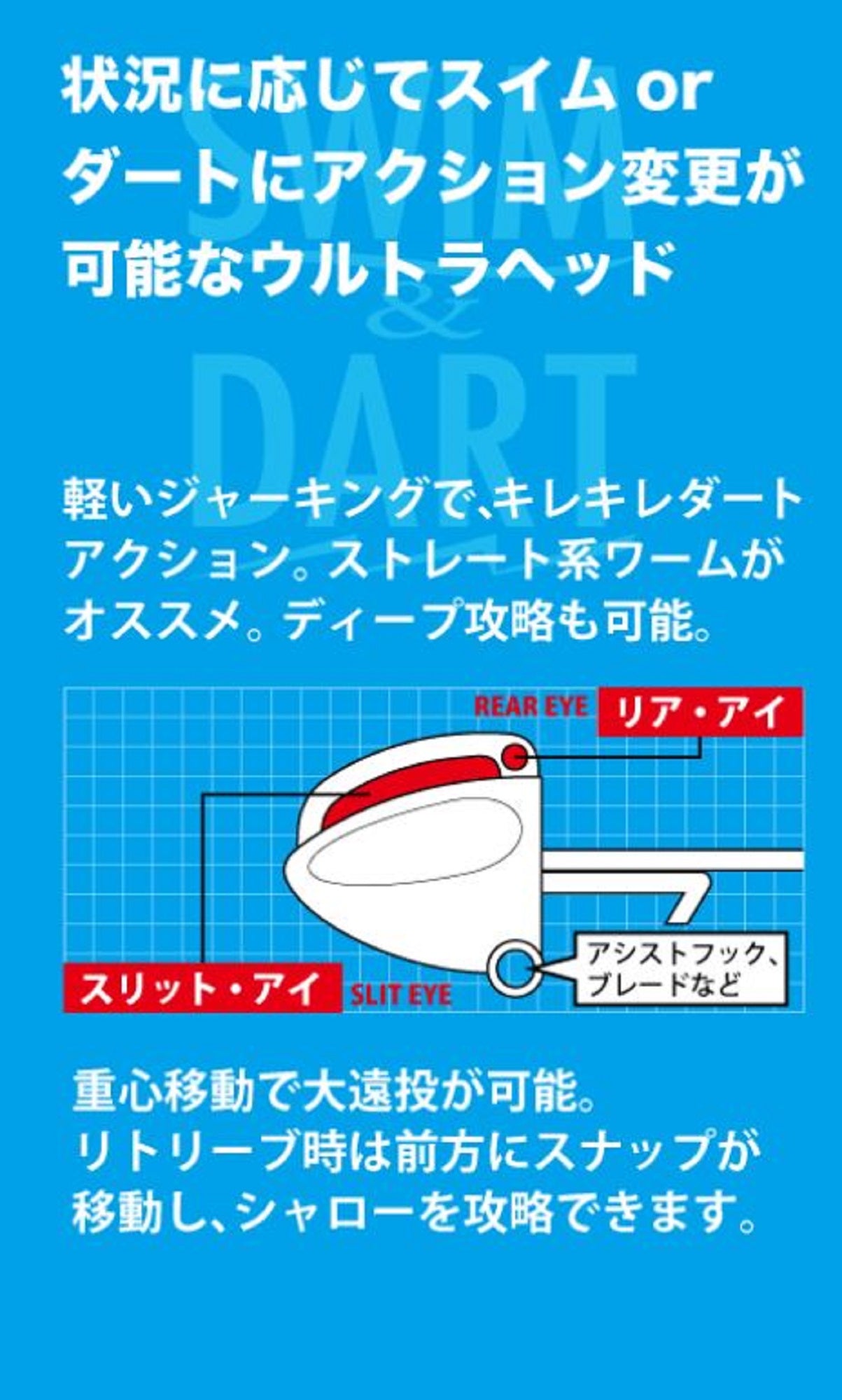 Major Craft Jig Head Flatrek UTHead 28 grams (0839)