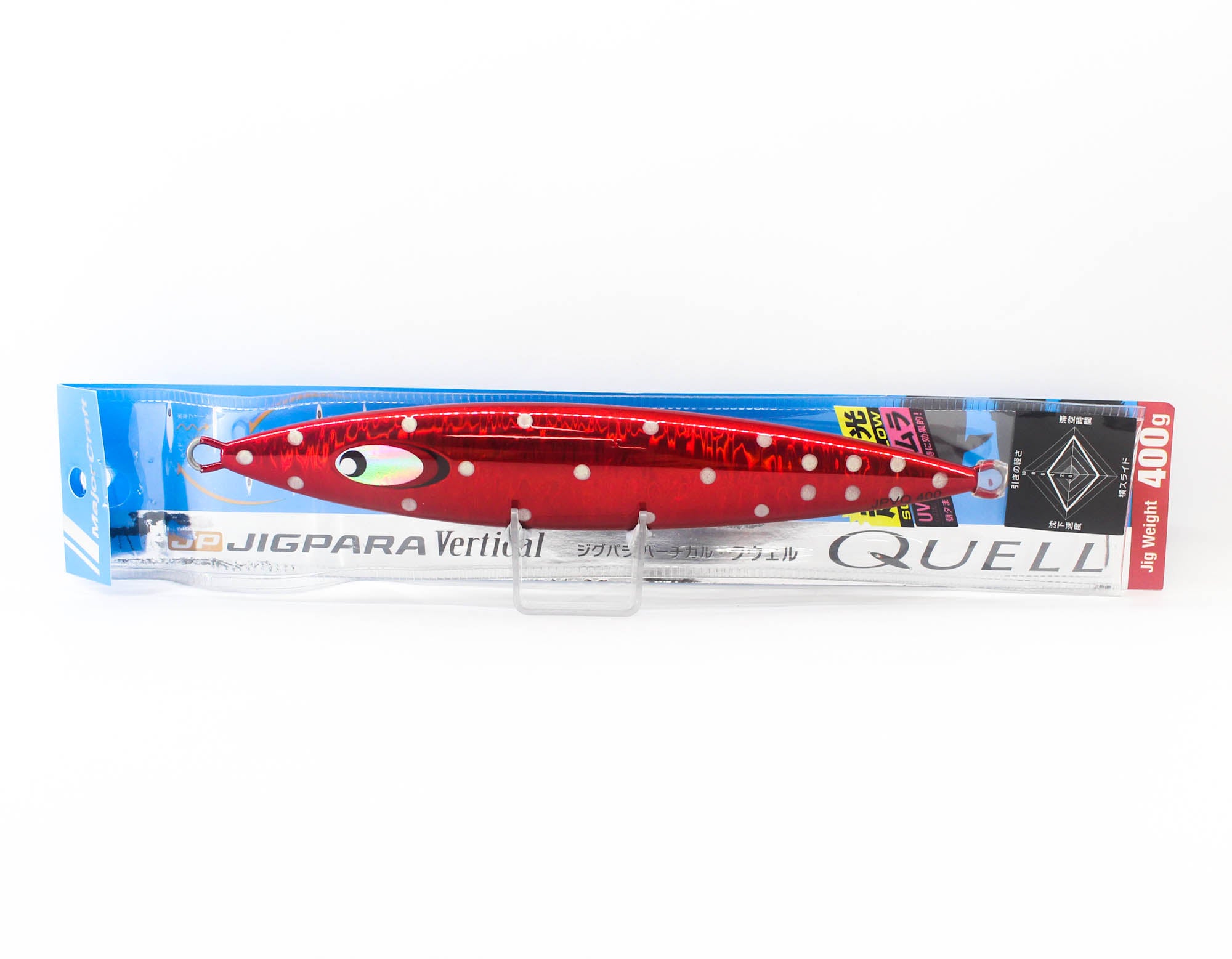 Major Craft Metal Jig Jigpara Vertical Quell JPVQ-400 grams 008 (2222)
