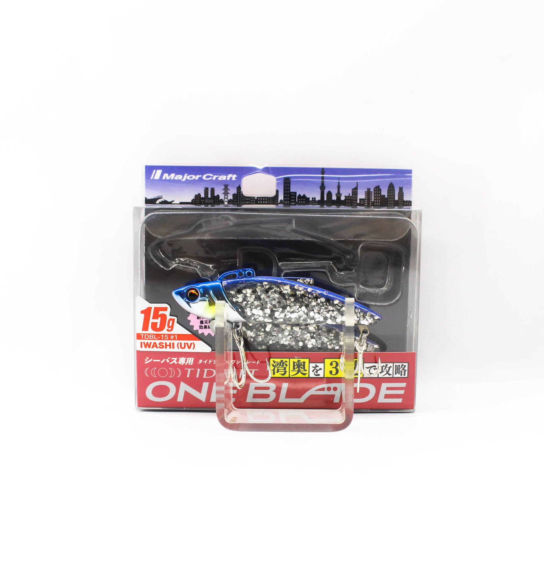 Major Craft Tidrift One Blade TDBL-15 Sinking Lure 001 (3007)