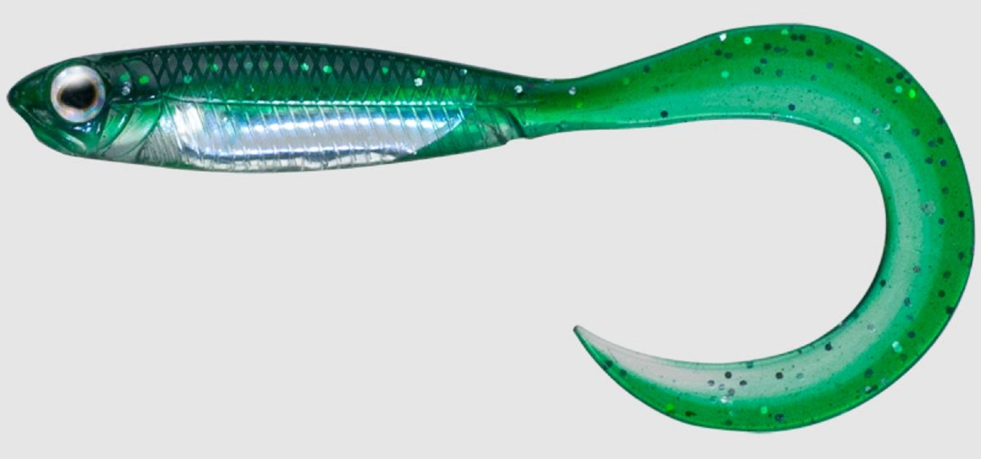 Fish Arrow Soft Lure Flash J Curly SW 2 Inch 5 Piece per pack #139 (2626)