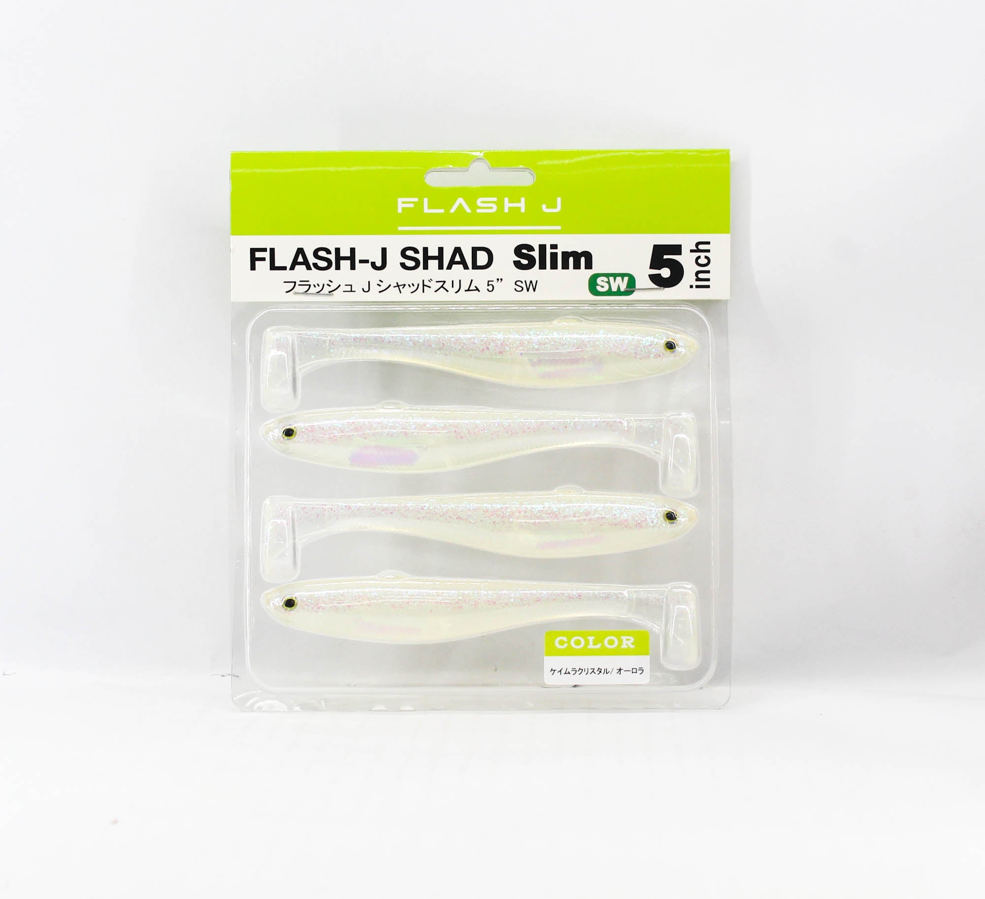 Fish Arrow Soft Lure Flash J Shad Slim SW 5 Inch 4/pack 157 (0454)