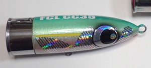 Leurre Flottant FCL Labo TBO 155 Popper – 155mm 46g – Pêche En Mer – Fait Main