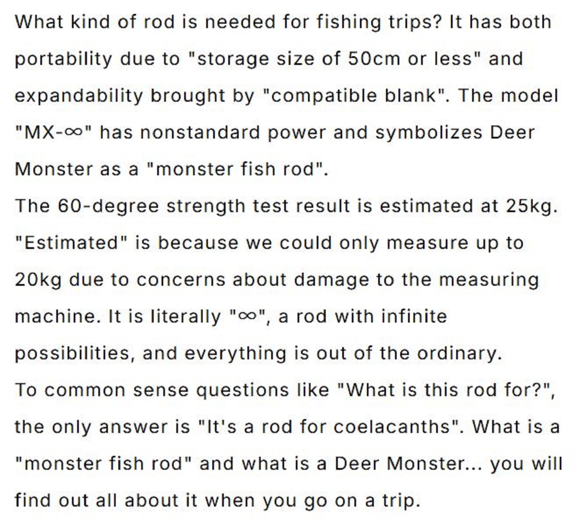 Monster Kiss Rod Baitcast Dear Monster MX-Infinity 5pc Travel Rod (0031)